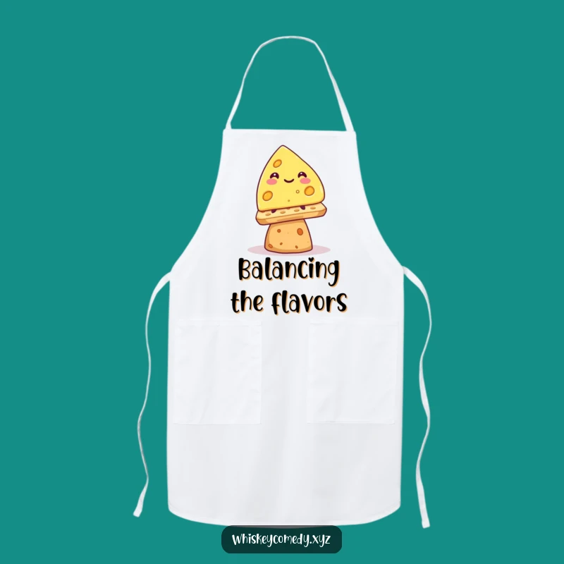 Funny Cheese Wedge Apron: Balance Your Way Through Cooking